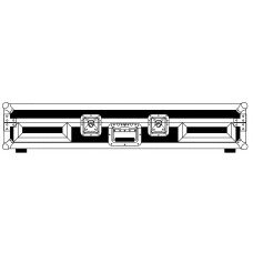 Case for pioneer djm2000 + 2 x Pioneer cdj2000