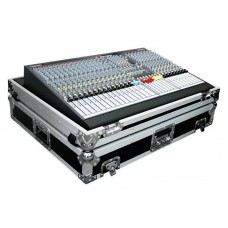 Case for A&H GL2400 424 mixer w/low profile wheels