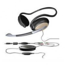 Behind the neck, binaural, with USB adaptor