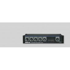 4 mike-line + Aux mono mixer with ledmeter - 220V