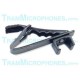 Clip, Tie Bar, Black, Accessory For Tram TR50