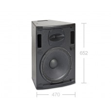 Two-way passive wide dispersion, 1x15