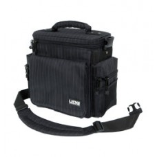 UDG Sling Bag black/grey stripe 45 records