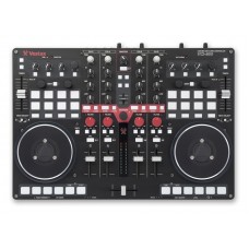 4-channel DJ controller + ingebouwde geluidskaart