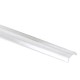 TRANSPARANTE DIFFUSOR VOOR MDF LEDPROFIELEN - 1m