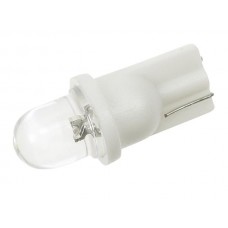Witte 12V led lamp voor auto, 1 led (2st/blister)
