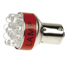 Witte 12V led lamp voor auto,12 leds (1st/blister)