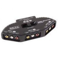 3-CHANNEL AUDIO/VIDEO SWITCHER