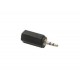 2.5mm JACK MALE STEREO TO 3.5mm JACK FEMALE STEREO