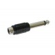 6.35mm JACK MALE MONO TO RCA PLUG FEMALE