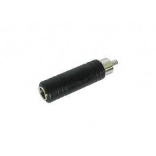 RCA PLUG MALE TO 6.35mm JACK FEMALE MONO