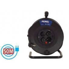 Kabelhaspel 50m - 3G1.5 - 4 stopcontacten