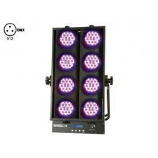 LED Stage Blinder 8  - RGB -  DMX Controlled