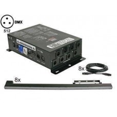 OCTOSTRIP - 180 LEDs - 8 pcs + DMX CONTROLLER