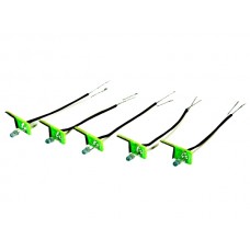 5 amberkleurige Velbus Leds (voor BTICINO drukkn.)