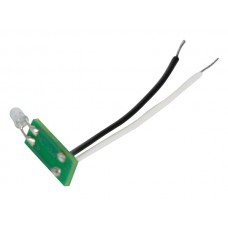 5 blauwe Velbus Leds (voor NIKO drukknoppen)