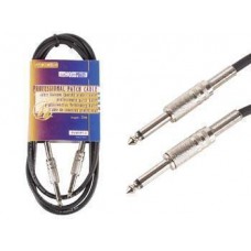 PATCH CABLE PRO, 2x 6.35mm JACK MONO MALE (2m)