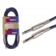 SPEAKER CABLE PRO 2x1,5mm², 2x 6.35mm JACK MONO MA