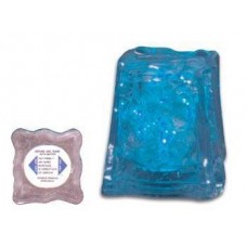 BLUE GLOWING ICE CUBES WITH TAP SWITCH