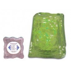 GREEN GLOWING ICE CUBES WITH TAP SWITCH