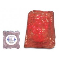 RED GLOWING ICE CUBES WITH TAP SWITCH