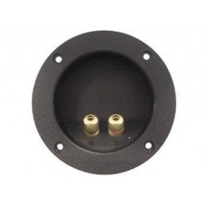 DOUBLE LS CONNECTION TERMINAL - ROUND - GOLD