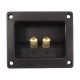 DOUBLE LS CONNECTION TERMINAL - SQUARE - GOLD