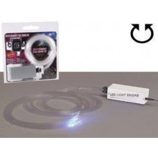 FIBRE OPTIC KIT, 155 FIBRES (2m), LED DRIVER, BLUE
