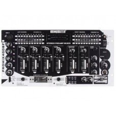 PROFESSIONAL 4-CHANNEL DISCO MIXER + EQ + SOUND EF
