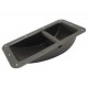 HEAVY-DUTY SPEAKER HANDLE, BLACK METAL, 280 x 160m