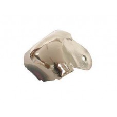 SPEAKER CABINET CORNER, WHITE METAL, 38mm x 90°