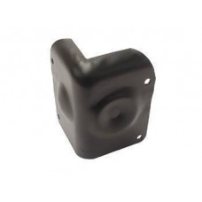 SPEAKER CABINET CORNER, BLACK METAL, 50 x 70mm x 9