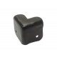 SPEAKER CABINET CORNER, BLACK METAL, 38 x 38mm x 9