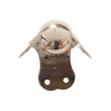 SPEAKER CABINET CORNER, WHITE METAL, 65mm x 90°
