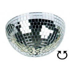HALF MIRROR BALL (Ø 20cm) WITH MOTOR
