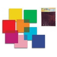 COLOURED FILTER SHEETS PAR SPOT (8 pieces)