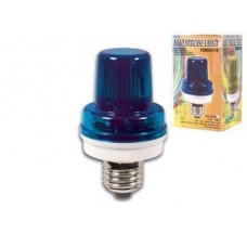 MINI STROBE LIGHT BLUE, 3.5W, E27 SOCKET