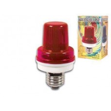 MINI STROBE LIGHT RED, 3.5W, E27 SOCKET