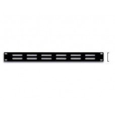 VENTILATION PANEL FOR 19i. RACK, 1U, THICKNESS 1.2