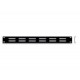 VENTILATION PANEL FOR 19i. RACK, 1U, THICKNESS 1.2