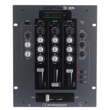 3 channel dj mixer with USB FULL DUPLEX