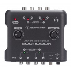 USB Audio interface 2 stereo channels in and out