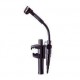 Clip on microphone for drums+percussion, XLR