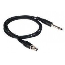 Guitar cable L connector to mono jack