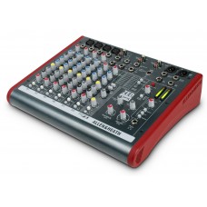 Compact Music Mixer-4Mono/2Stereo-USB-Rot.Fader