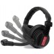 Double Muff Headset with rotatable microphone boom