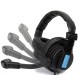 Double Muff Headset with rotatable microphone boom