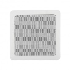 Small 2-way square in-wall speaker,15w100v wit