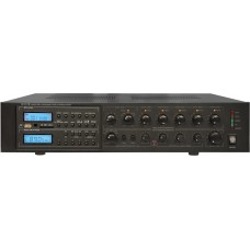  100V, 240W 6 zone mixing amp - Tuner + USB/SD mp3
