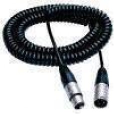 Beltpack extension spiral cable 3,5m